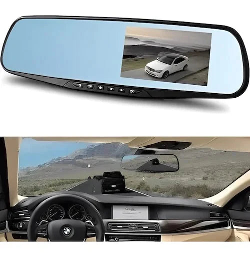 Espejo Retrovisor con Cámara Delantera y Trasera Modelo 2025
