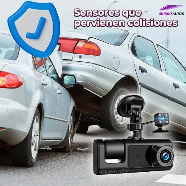 Camara Triple DASH CAM PRO 2025