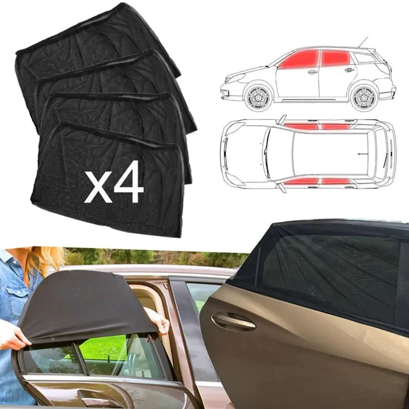 Set de 4 unidades Malla Tapasol con protección-UV🔅